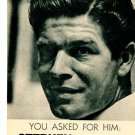 Stephen Boyd 1 page magazine photo clipping C2070