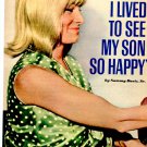 May Britt 1 page magazine photo clipping C2094