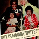 Sammy Davis Jr May Britt 1 page magazine photo clipping C2095