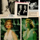 Virginia Mayo magazine photo clipping lot C2157