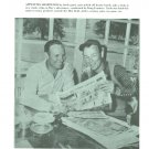 Roy Rogers Gene Autry 1 page magazine photo clipping  C2180