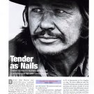 Charles Bronson 1 page magazine photo clipping  C2340