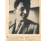 Edmund Purdom 1 page magazine photo clipping  C2371