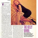 Kelly Preston 1 page magazine photo clipping  C2375