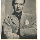 John Ridgeley 1 page magazine photo clipping  C2396