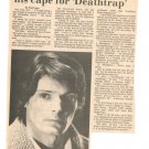 Christopher Reeve 1 page magazine photo clipping  C2397