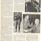 Paul Robeson 1 page magazine photo clipping  C2398