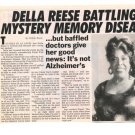 Della Reese 1 page magazine photo clipping  C2410