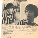 Paul Revere and the Raiders 1 page magazine photo clipping  C2432