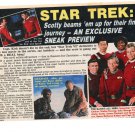 Star Trek Leonard Nimoy 1 page magazine photo clipping  C2436