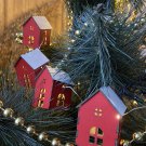 Miniature Houses Christmas LED Garland Nightlight