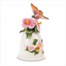 Butterfly Porcelain Bell Set of Two