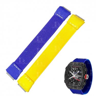 Nylon elastic watch strap for Richard Mille for sale