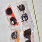 shock top sunglasses belgian white lemon red stripe beer neon orange black