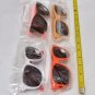 shock top sunglasses belgian white lemon red stripe beer neon orange black