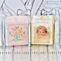 Vintage Bath Cube Lot Bath Salt Set Soak angel flower floral bouqet