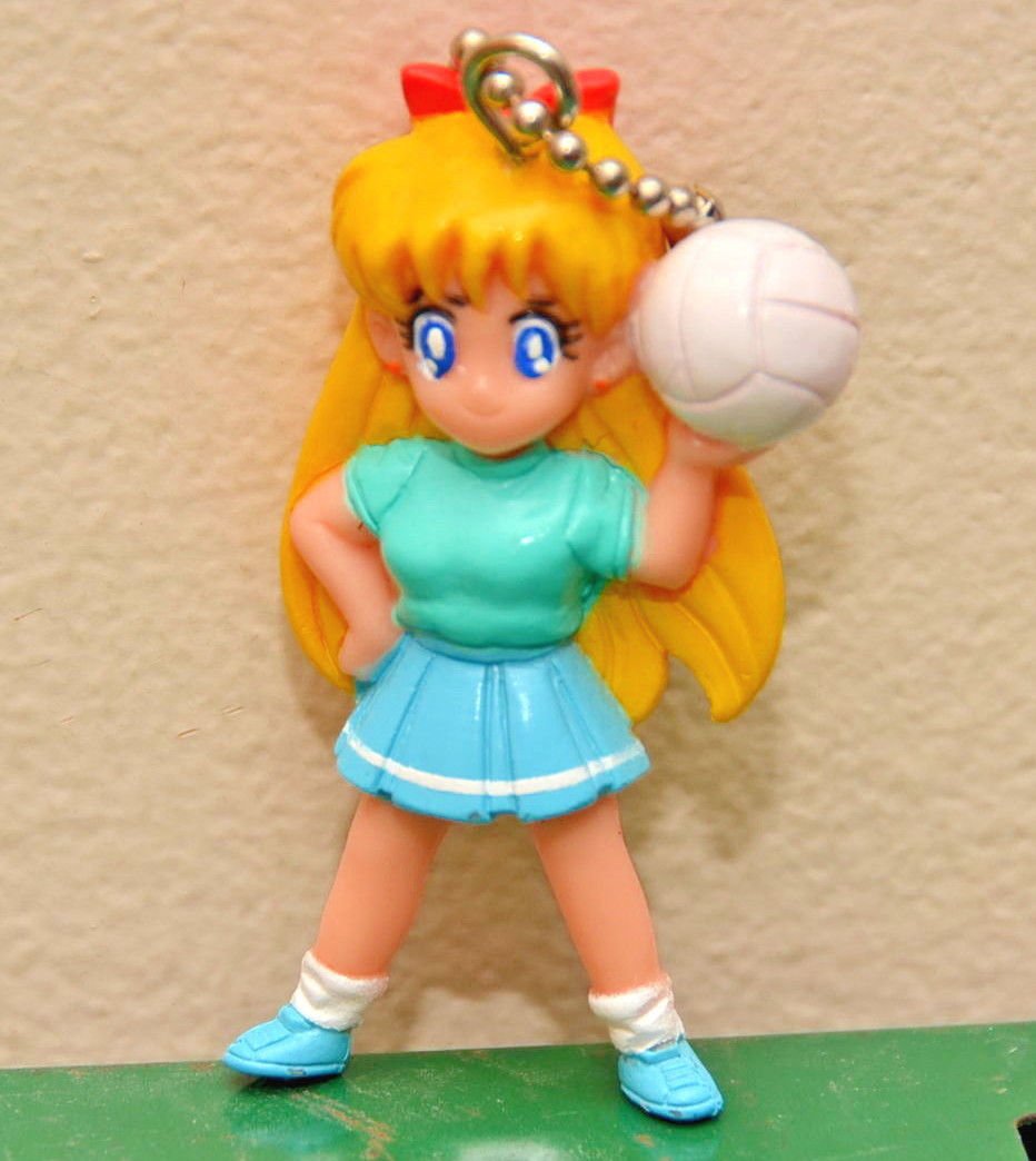 Sailor Venus key chain Mina Minako Sailor Moon keychain Bandai Japan Japanese