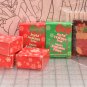 Specialty Holiday bar Soap Gift Set Christmas Bell Stocking glycerine Avon 2002