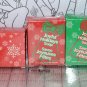 Specialty Holiday bar Soap Gift Set Christmas Bell Stocking glycerine Avon 2002