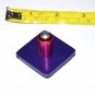 square blue knob handle cabinet pull geometric