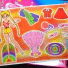 Sailor Moon paper doll sheet vintage pink dress Usagi