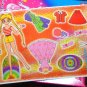 Sailor Moon paper doll sheet vintage pink dress Usagi