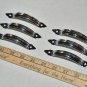 set of vintage handles knobs drawer pulls silver