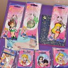 huge sailor moon lot pin keychain paper stationary jupiter wand venus mars