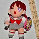 Banpresto Sailor Moon Sailor Mars plush doll stuffed toy 1994 Rei Ray schoolgirl