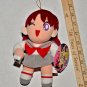 Banpresto Sailor Moon Sailor Mars plush doll stuffed toy 1994 Rei Ray schoolgirl