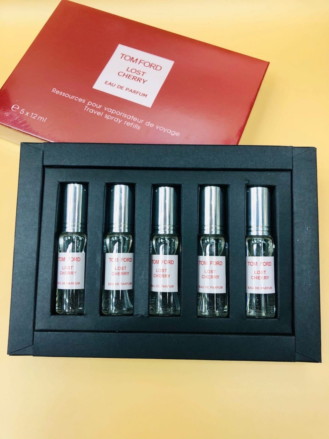 Tom Ford Lost Cherry Set 5x12 ml 0.4 fl. oz. spray