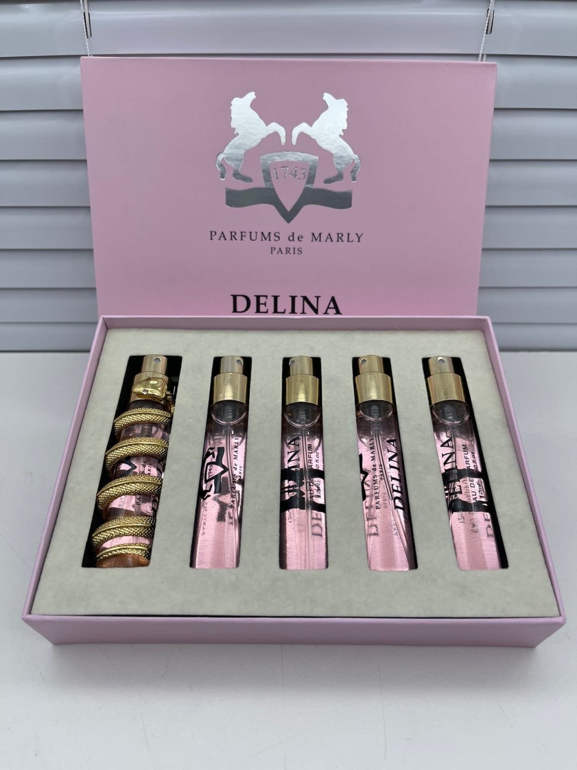 Parfums de Marly Delina set, 5*12 ml 0.4 fl. oz. Spray