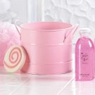 PINK BATH BUCKET SET