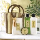 COCONUT-LIME TROPICAL BATH TOTE