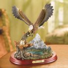 EAGLE FEEDING TIME