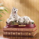 WHITE TIGER AND CUB