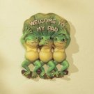 WELCOME TO MY PAD FROGS