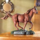 RUNNING HORSE FIGURINE