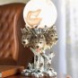 WOLF GLOBE LAMP