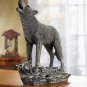 HOWLING WOLF FIGURINE