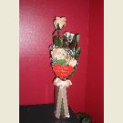 MOTHER'S DAY SATIN ROSES/VASE