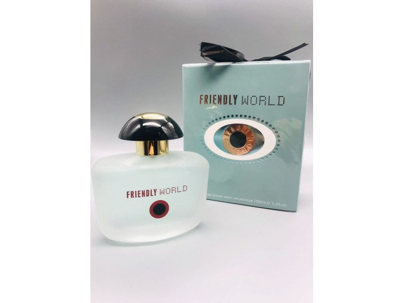 FRAGRANCE WORLD FRIENDLY WORLD,Eau De Parfum 3.4 fl.oz (100ml)