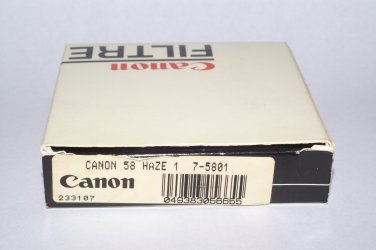 Canon Haze 1 58 mm filter