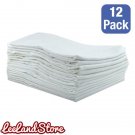 ECR4Kids Kiddie Cot Sheet - Toddler (19" W x 36" L) - Pack of 12