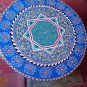 Handpainted Moroccan breakfast table, tea table