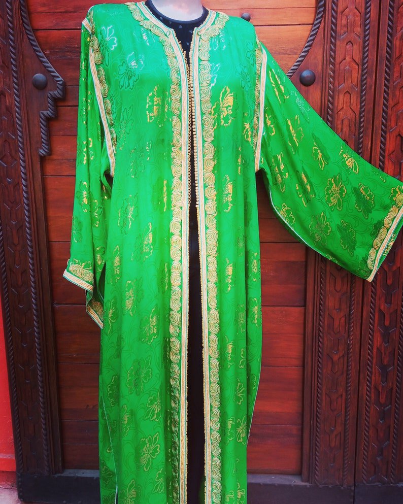Antique Royal Moroccan kaftan 1960s dress
