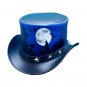 Howlin Steampunk EI Dorado Spooky Wolf And Full Moon Halloween Hat