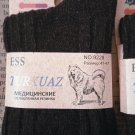 Thermal socks made of dog hair, with a loose elastic band
