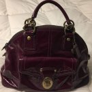 COACH Limited Edition FRANCINE PURPLE LEGACY Handbag / Tote / Purse / Bowling Satchel *RARE*