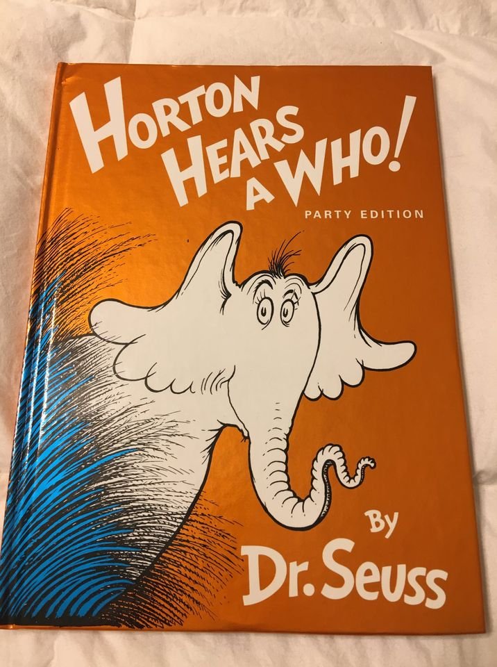 Horton Hears A Who - Dr. Seuss - Party Edition Book